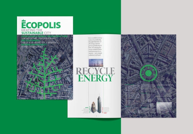 Danfoss - Ecopolis | A centrepiece thought-leadership newsletter was developed to initiate stakeholder engagement. The content was repurposed afterwards for use in blogs, magazines, social media and presentations | CBC