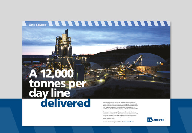 Ad | FLSmidth | Shaping up a big brand | CBC | Cross-Border Communications | Leading international B2B branding and marketing agency