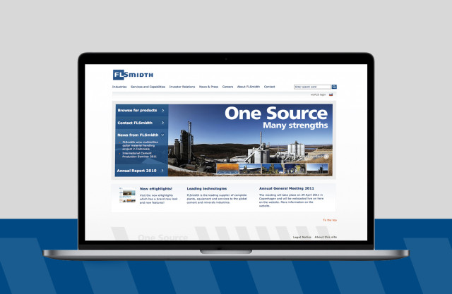 FLSmidth - shaping up a big brand | The brand message was communicated to stakeholders worldwide, including through a new corporate website | CBC