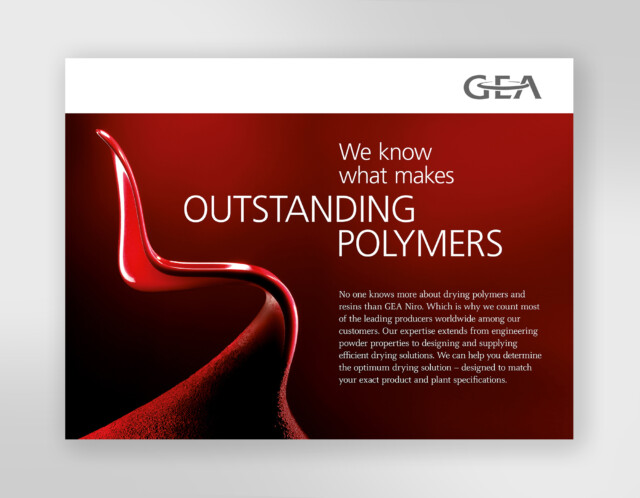 GEA Process Engineering and Biomedical research | A series of ads in international publications conveyed how the powder produced on GEA technology and know-how forms the foundation of highly recognisable products used all over the world | CBC