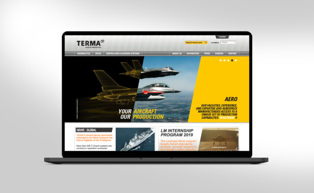 Terma | The website was easy to use, despite the depth of information it contained, and helped to change perceptions of the business as relatively small and Danish | CBC