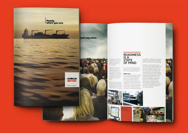 Wrist Ship Supply | CBC also developed a new logo and brand identity that could carry the creative idea in a broad variety of formats