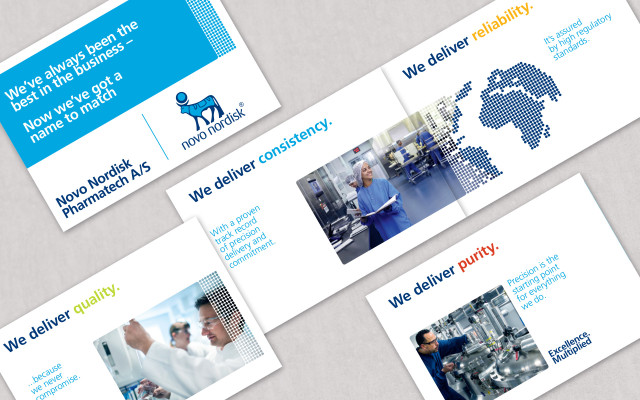 Novo Nordisk Pharmatech | An internal launch campaign was developed to help staff understand the thinking and strategy behind the rebranding process through a series of engagement activities | CBC
