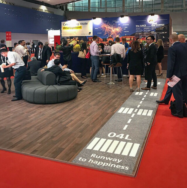 Copenhagen Airport | Copenhagen Airport now has a highly distinctive communications platform, which has been implemented across all marketing activities. At World Route 2019 in Adelaide, CBC’s support enabled Copenhagen Airport to win 'best stand' against many strong competitors | CBC