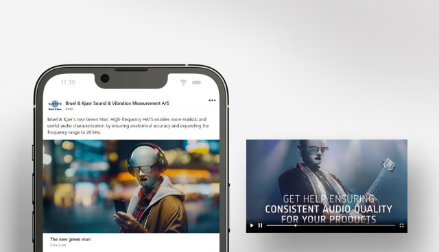 Brüel & Kjær | CBC developed the design and content for inbound digital marketing campaigns, including social media | CBC