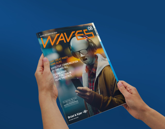 Brüel & Kjær | The campaign launch was featured prominently in the high-profile Waves magazine, with all content developed by CBC