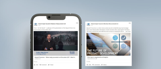 Brüel & Kjær | A comprehensive inbound marketing campaign covered all channels, including social media/LinkedIn posts, articles, blogs, videos, animations, and presentations | CBC