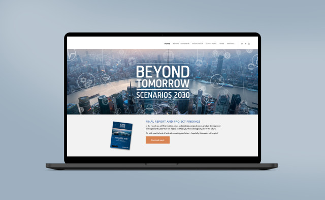 Brüel & Kjær | The website/microsite served as a communication hub for the entire project. Findings were shared on the site and visitors signed up to receive project updates – and the final report | CBC