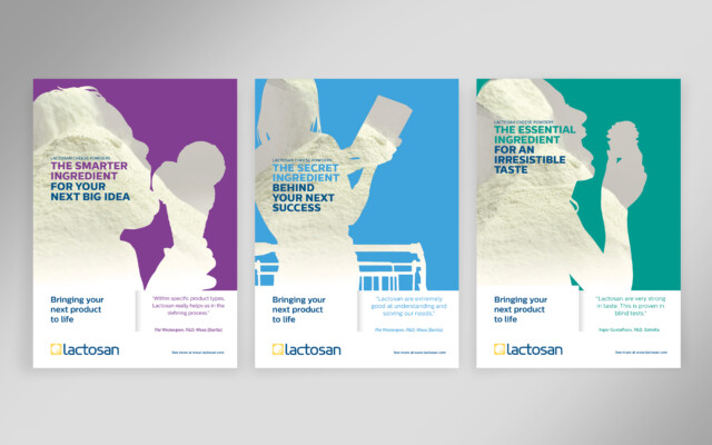 Lactosan | Creative concept. CBC identified the key value proposition and messages that would be most effective across different segments