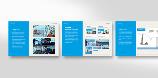 A brand guidebook was developed to ensure Fred. Olsen Windcarrier's brand stays consistent across all channels, tools, and markets | CBC