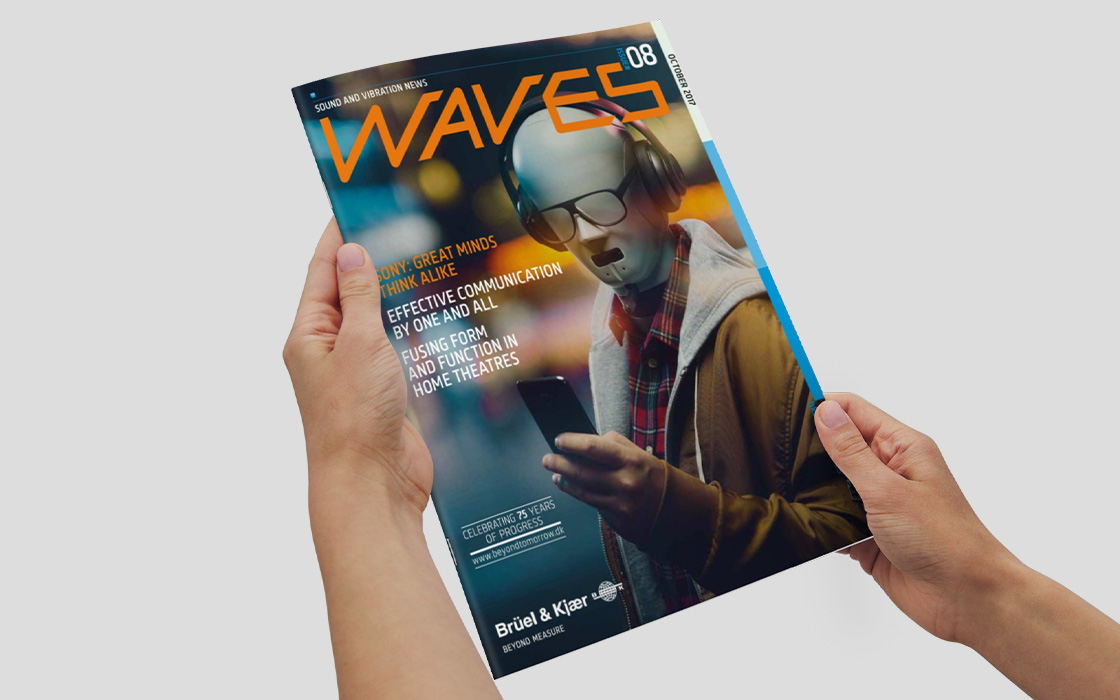 Brüel & Kjær magazine, relaunched by CBC | Cross-Border Communications | Leading international B2B branding and marketing agency