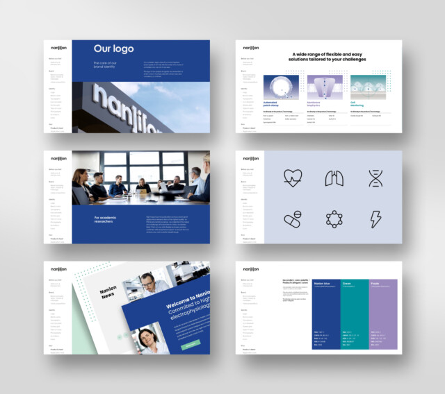 Nanion Technologies | Design and copy guidelines across all media, in an easily accessible format | CBC