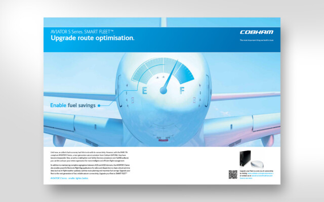 Cobham Aviator | A series of attention-grabbing print ads created awareness and promoted key messages | CBC