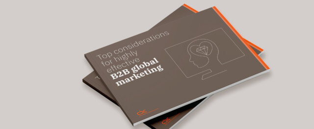 B2B Global marketing | CBC | Cross-Border Communications | Leading international B2B branding and marketing agency