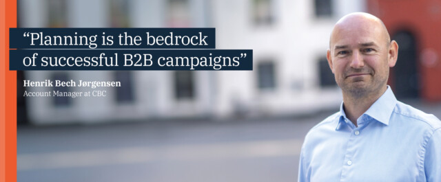 CBC | Cross-Border Communications | portrait of Henrik Jørgensen with the quote 