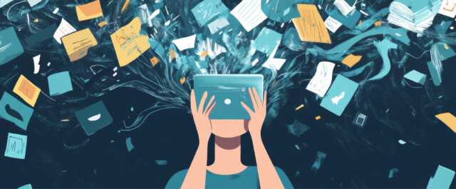 Information overload visual