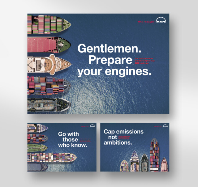MAN Energy Solutions | A series of attention-grabbing visuals and headlines were developed to engage different target groups | CBC